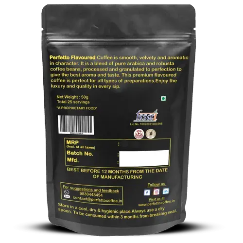 Perfetto Choco Orange Flavoured Coffee Pouch